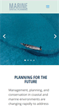 Mobile Screenshot of marineplanning.org